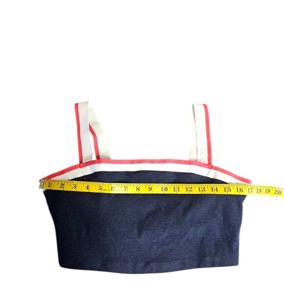 Beyond Yoga Spacedye Sea You There High Cropped Tank, Blue, Athletic ,Size L - Picture 4 of 10